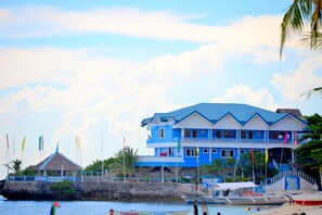 Uitzicht vanuit accommodatie