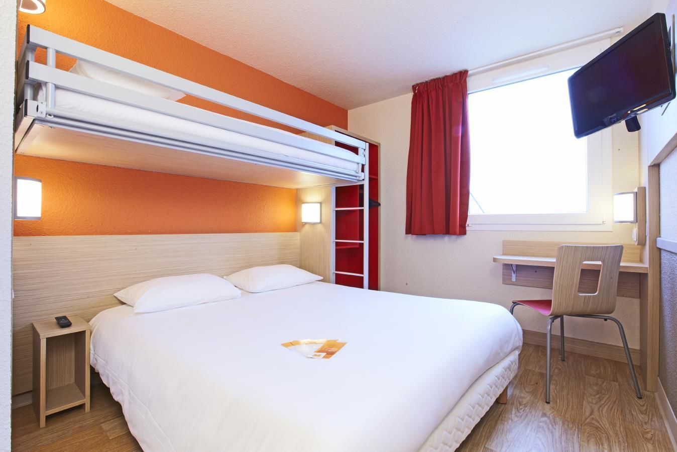 standard room, multiple beds | desk, laptop workspace, blackout curtains, soundproofing