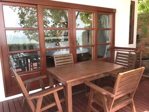 Sun Deck Suite Bedroom 1 | In-room safe, desk, laptop workspace, iron/ironing board - Grand Villa La Perla (Koh Samui)
