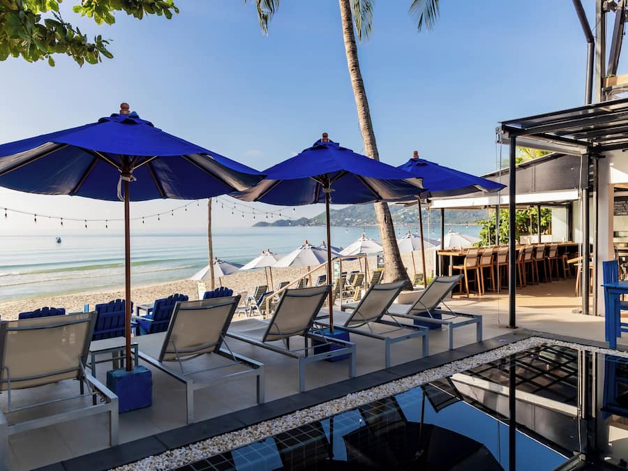 Vista a la playa o al mar