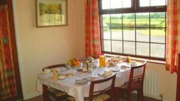 Free daily full breakfast