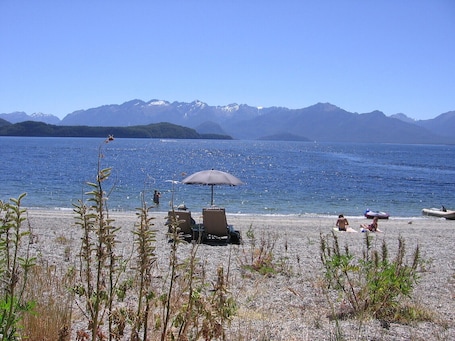 Beach nearby, white sand