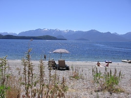 Perto da praia, areia branca