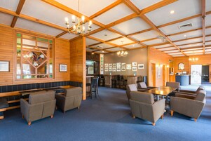 Sala de estar en el lobby