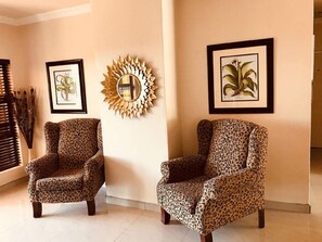 Sitteområde i lobbyen