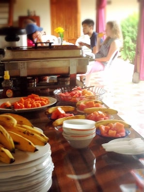 Continental breakfast for a fee