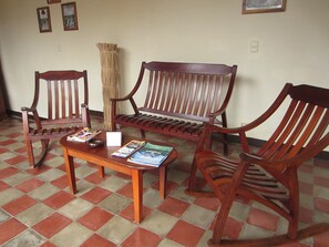 Zona de estar del vestíbulo