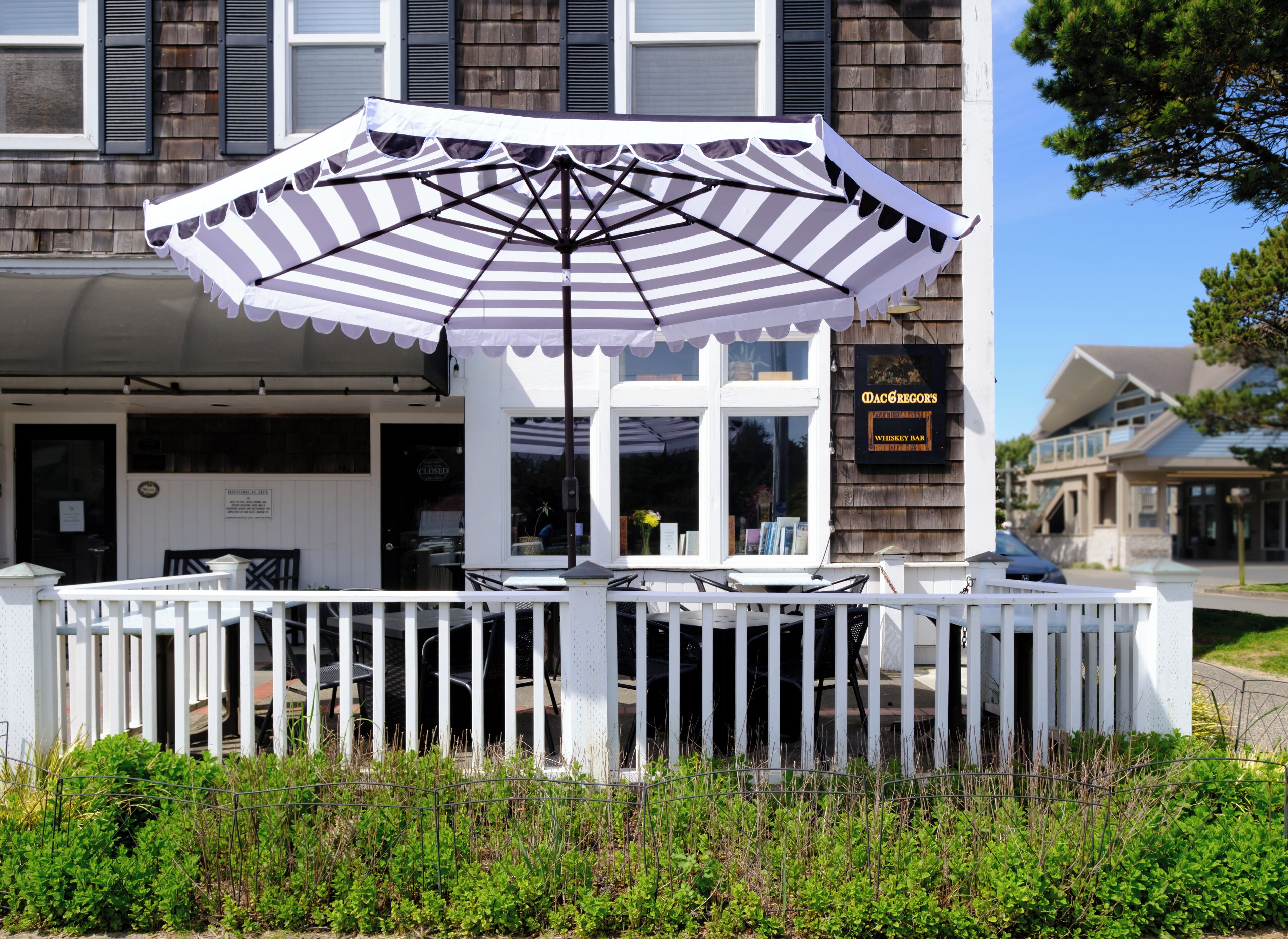 Fachada de la propiedad