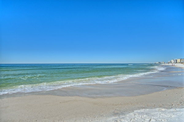 Beach nearby, white sand
