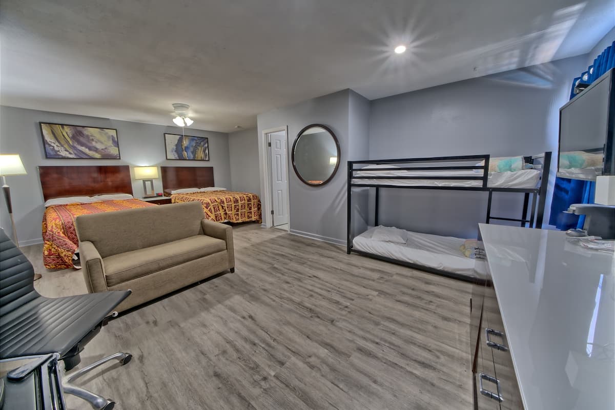Habitación familiar | Wifi gratis y ropa de cama