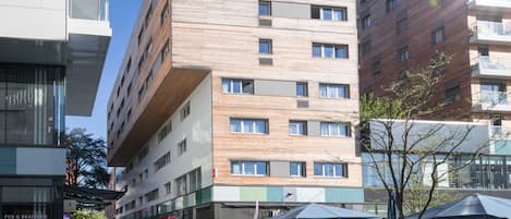 Fassade der Unterkunft