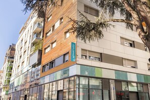 Voorkant van accommodatie