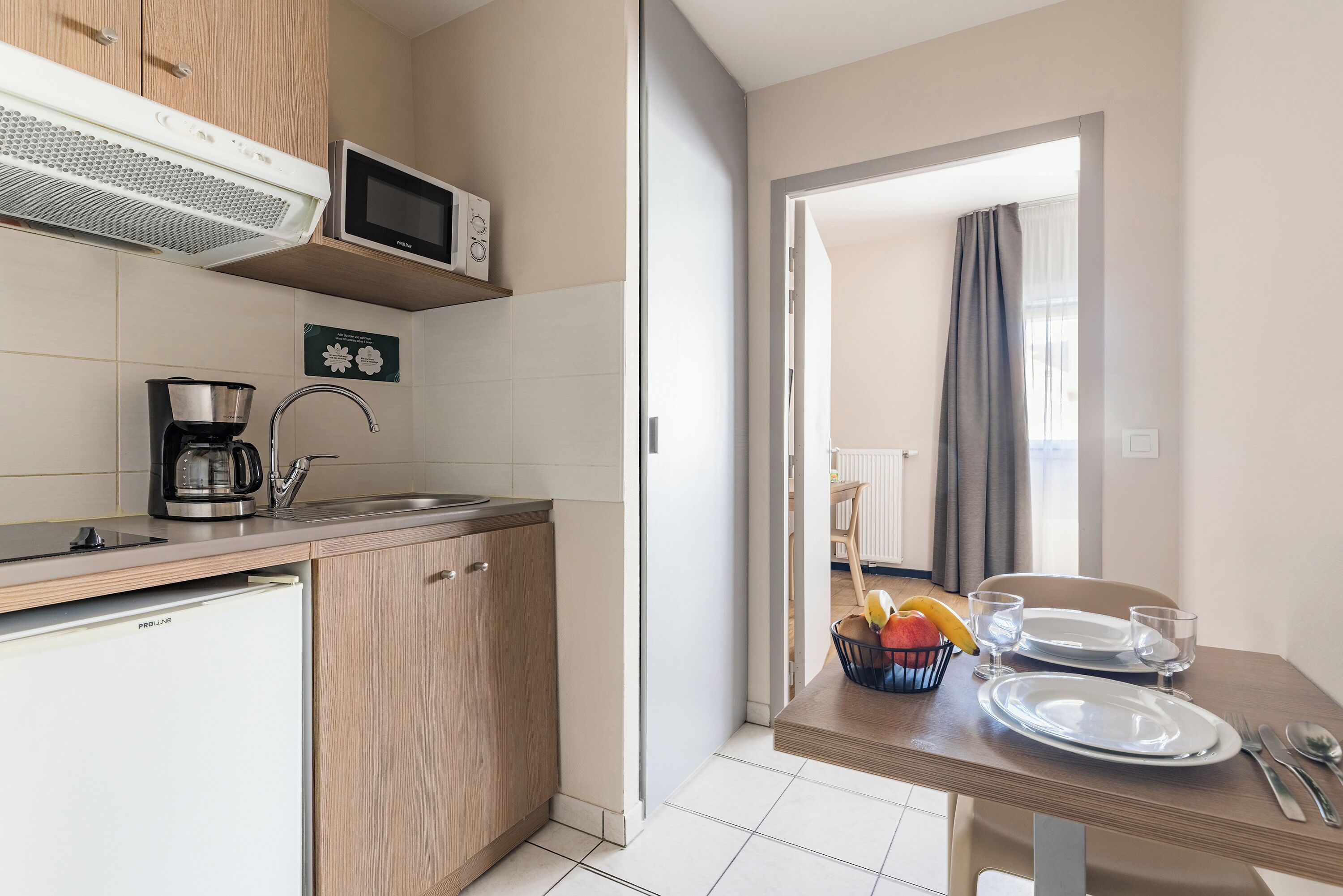 Studio (Double) | Private kitchen | Fridge, microwave, stovetop, dishwasher