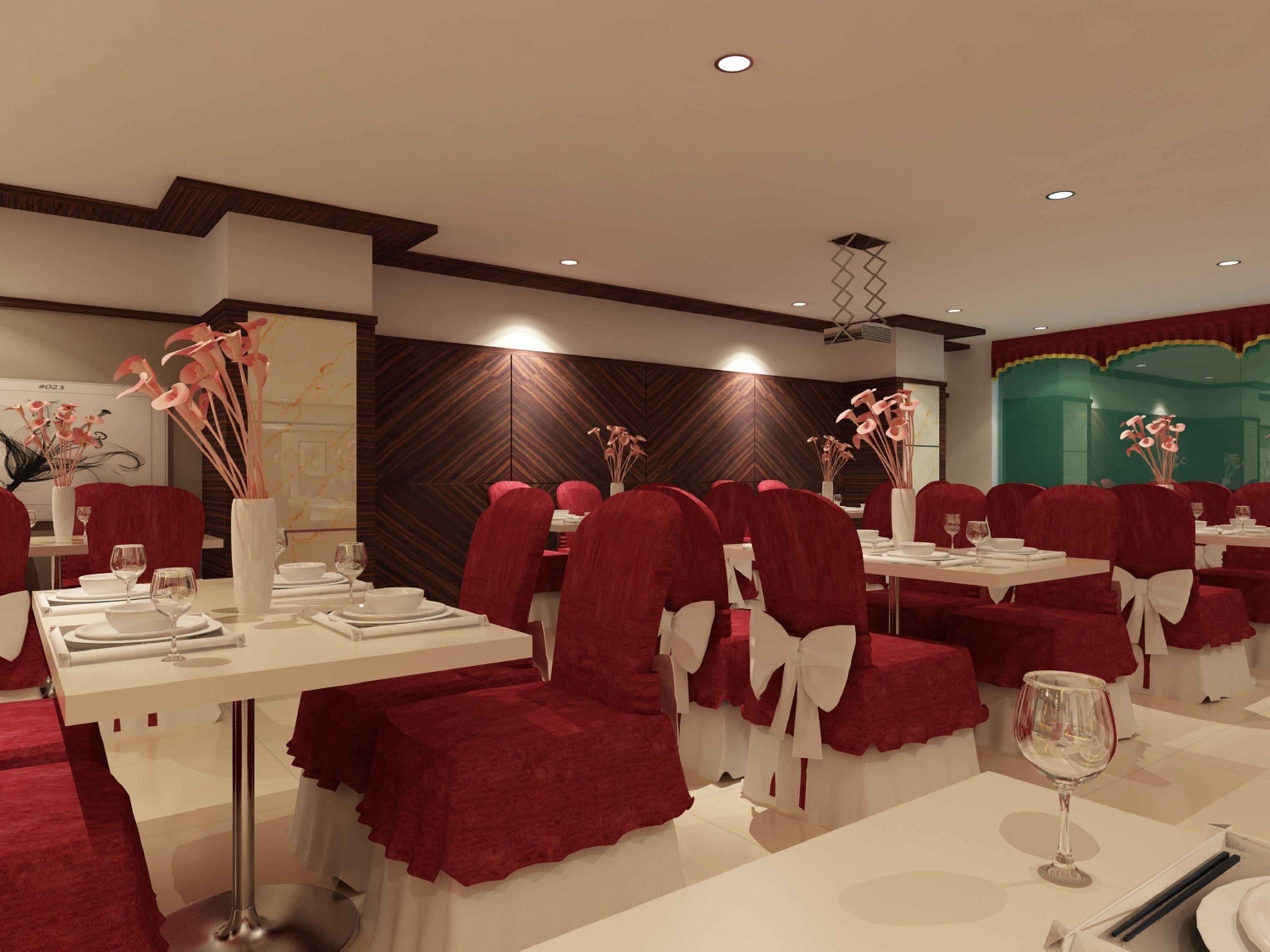 Breakfast, lunch, brunch served; Asian cuisine 