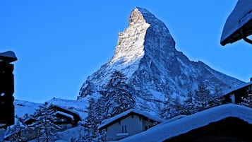 Blick auf die Berge