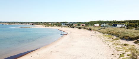 Tæt på stranden