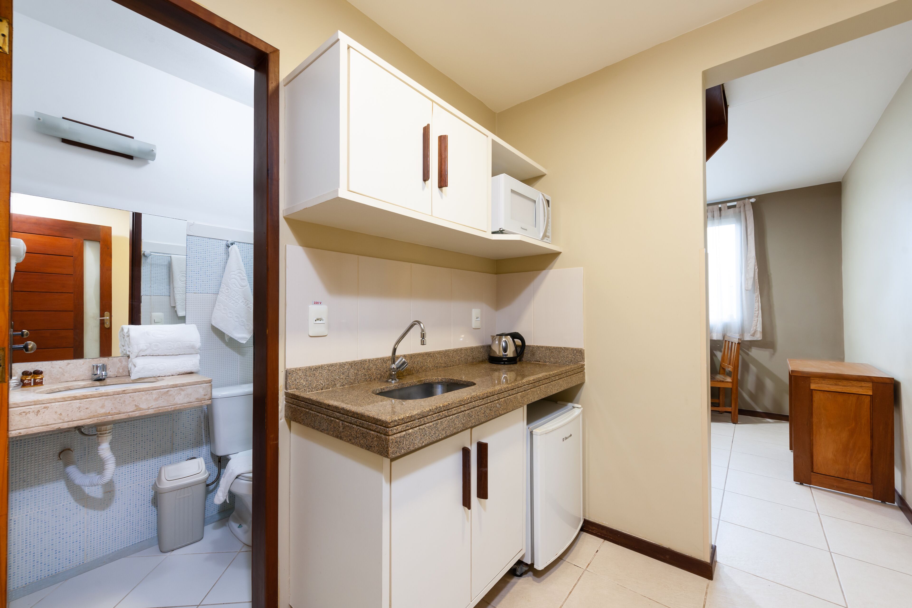 family room | private kitchen