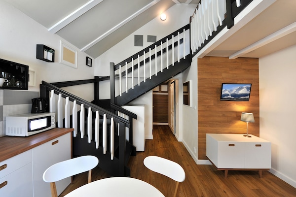 Departamento, 1 habitación (2 Adults) | Escritorio, cunas, wifi gratis y ropa de cama
