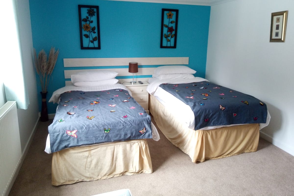 Twin kamer, en-suite badkamer