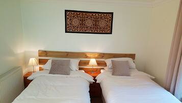 Chambre Double ou avec lits jumeaux, salle de bains attenante