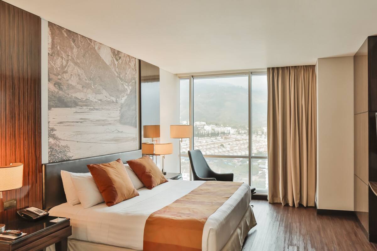 1 bedroom, premium bedding, down duvets, minibar