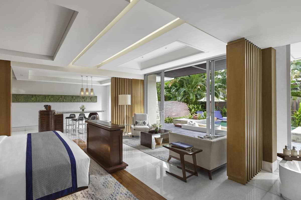 Villa, 1 chambre | Literie de qualité supérieure, couette en duvet d'oie, minibar