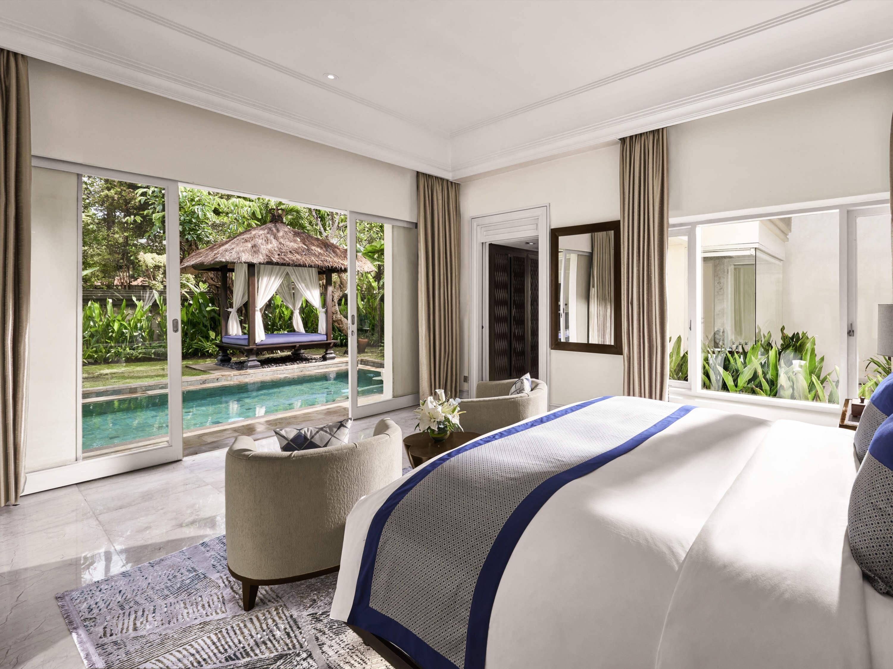 Villa, 1 habitación | Ropa de cama de alta calidad, edredón y minibar 