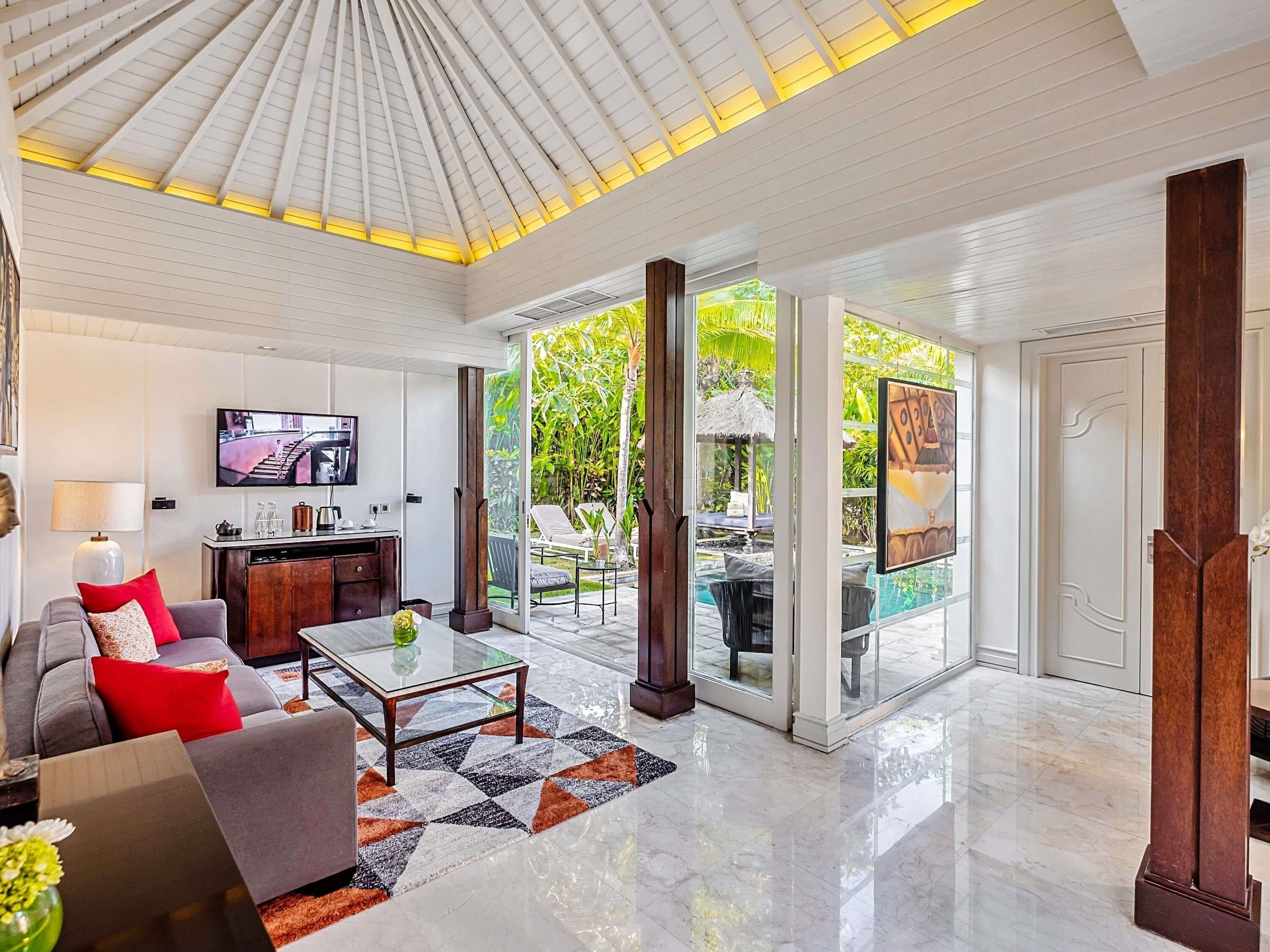 Biệt thự, 1 phòng ngủ | Bộ đồ giường cao cấp, chăn bông, minibar, két bảo mật tại phòng 