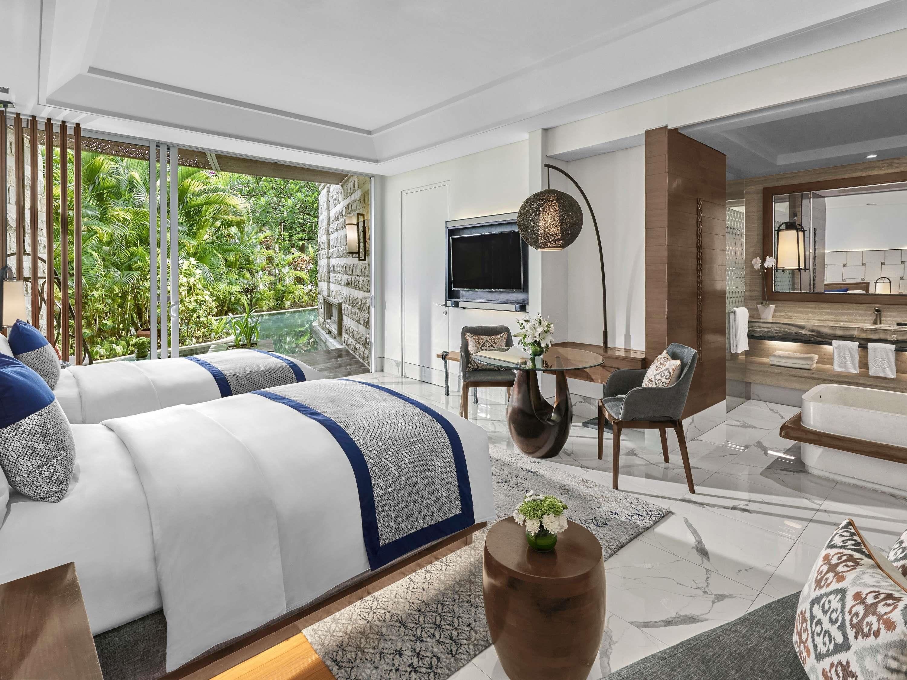 Luxury Room, 2 Twin Beds, Pool Access (Club Millésime Access) | Premium bedding, down comforters, minibar, in-room safe