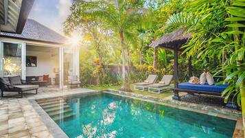 Garden Pool Villa, 1 Bedroom, Club Millesime Access | View from room