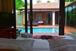 Utsikt fra overnattingsstedet