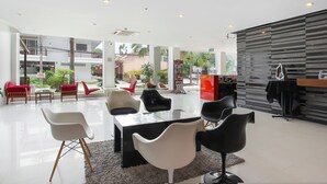 Sala de estar en el lobby