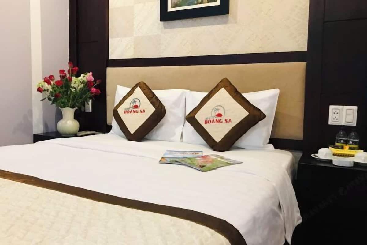 Down duvets, memory-foam beds, minibar, desk
