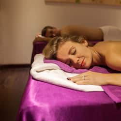 Sauna, steam room, body treatments, aromatherapy, hot stone massages