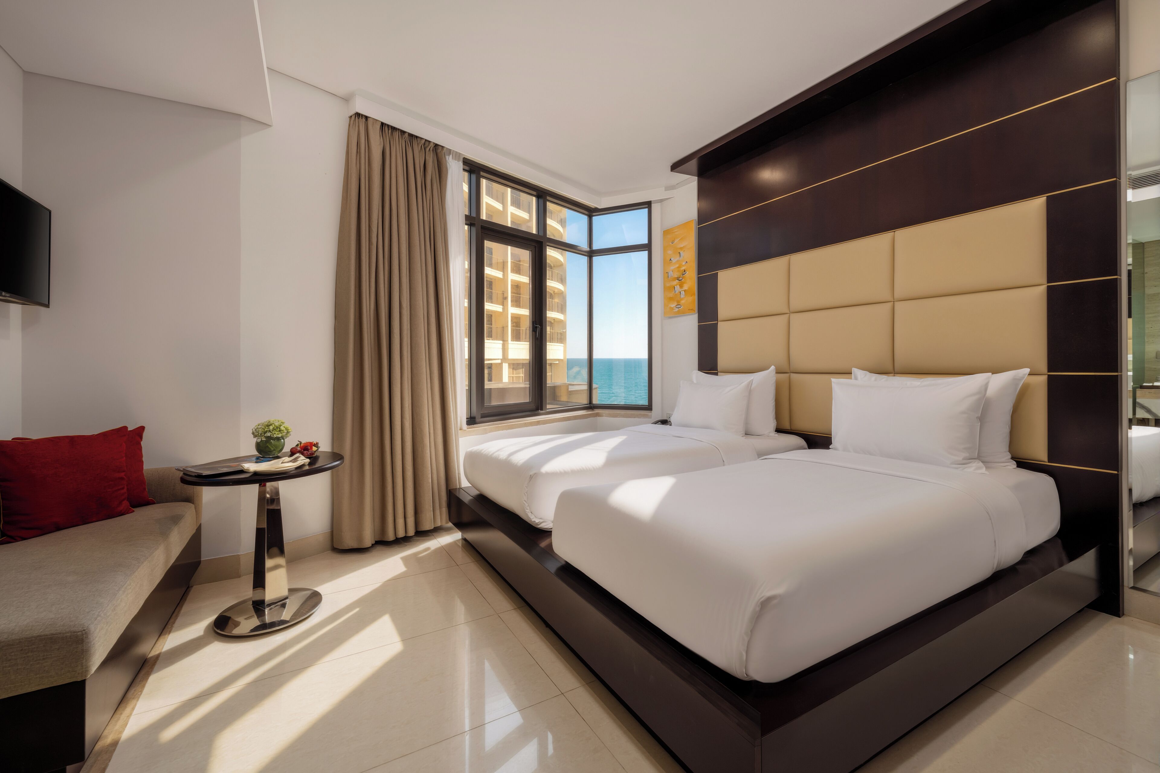 Senior Room, 2 Single Beds, Partial Ocean View | View from room
