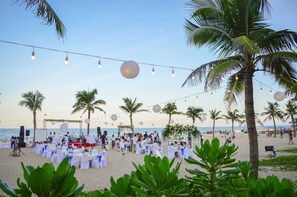 Espace de mariage à l’extérieur