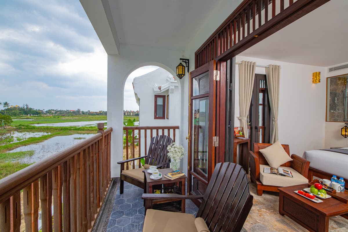 Chambre Deluxe (Rice Field View) | Vue sur le jardin