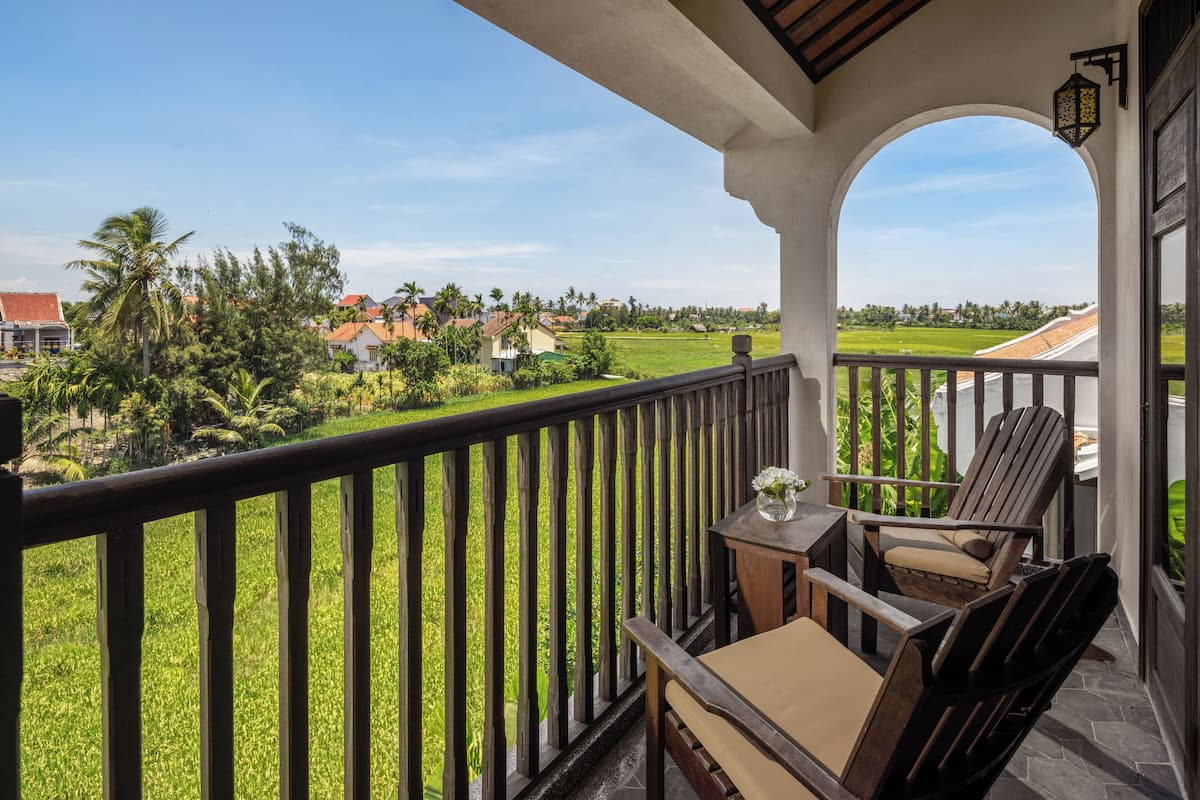 Deluxe Rice Field View | Balcony view