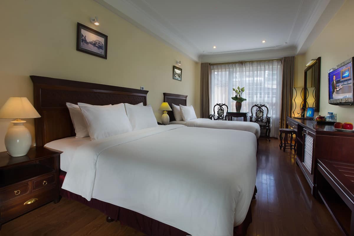 Phòng dành cho gia đình | 1 phòng ngủ, minibar, két bảo mật tại phòng, bàn