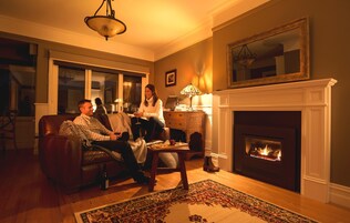 Harvest Cottage | Fireplace