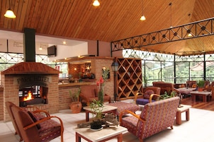 Sala de estar en el lobby