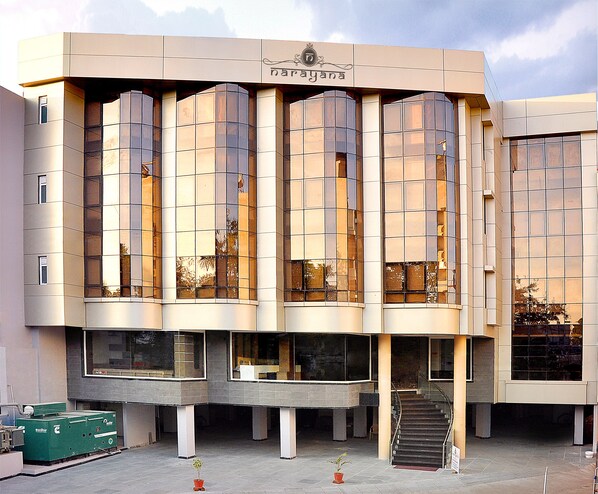 Voorkant van accommodatie