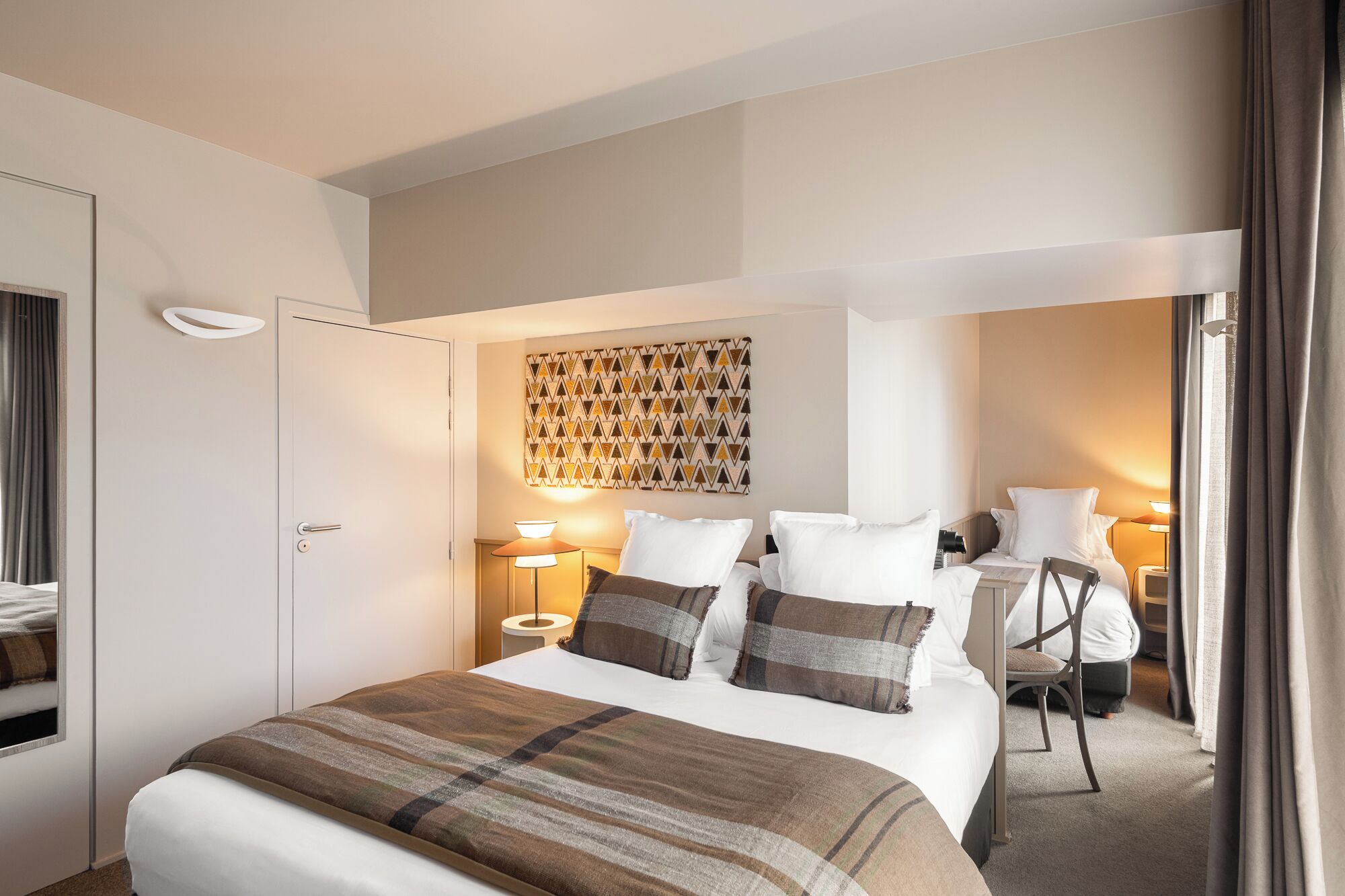 triple room (3 pers) | premium bedding, minibar, individually furnished, blackout curtains