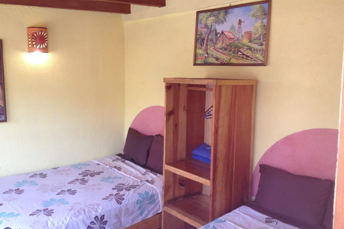 Standard Quadruple Room, 2 Double Beds | In-room safe, laptop workspace, blackout drapes, iron/ironing board