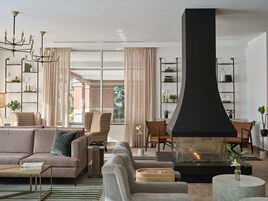 Sala de estar en el lobby