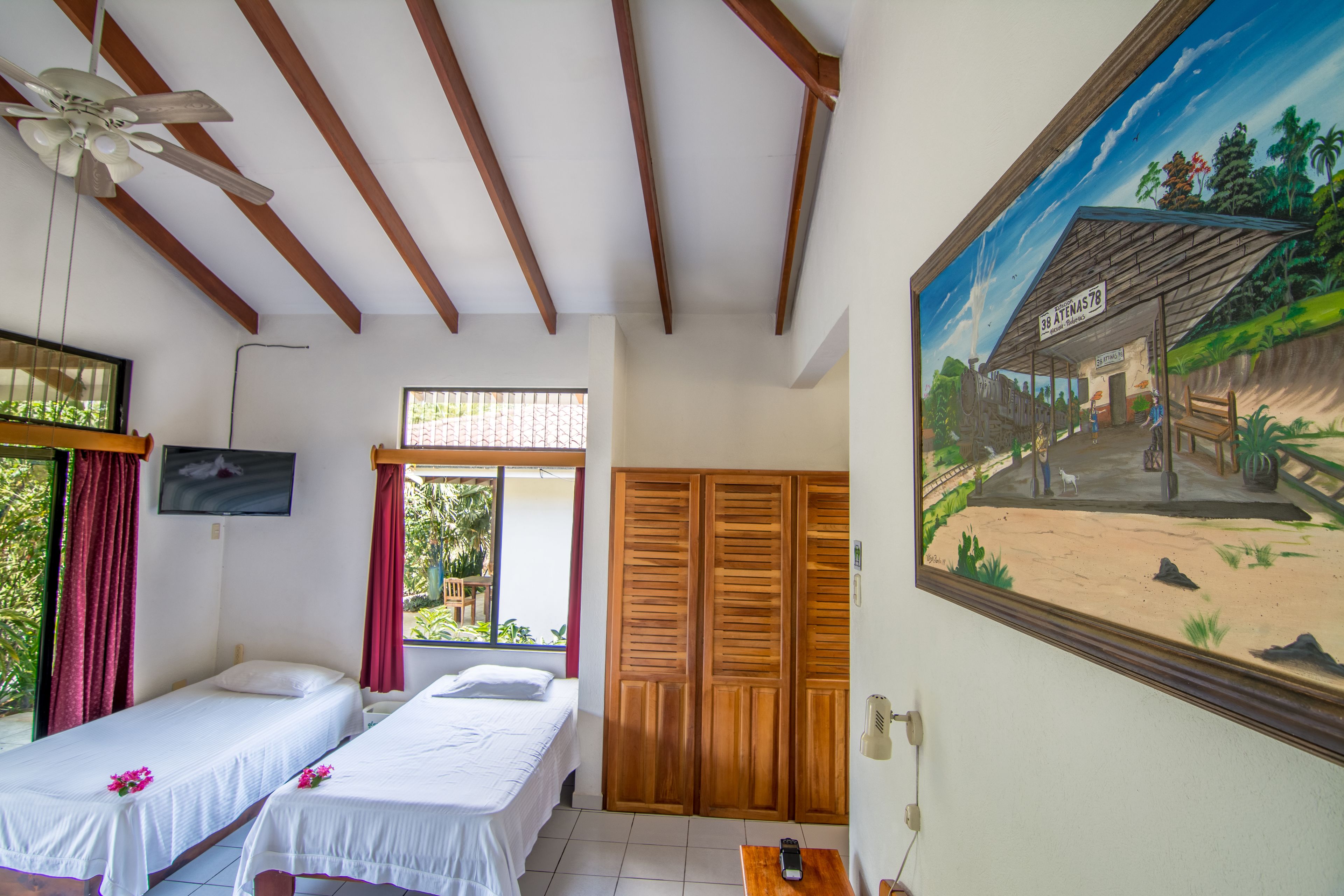 standard villa, multiple beds, kitchen | 1 bedroom, pillow-top beds, in-room safe, desk