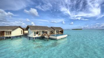 Ropa de cama de alta calidad y minibar