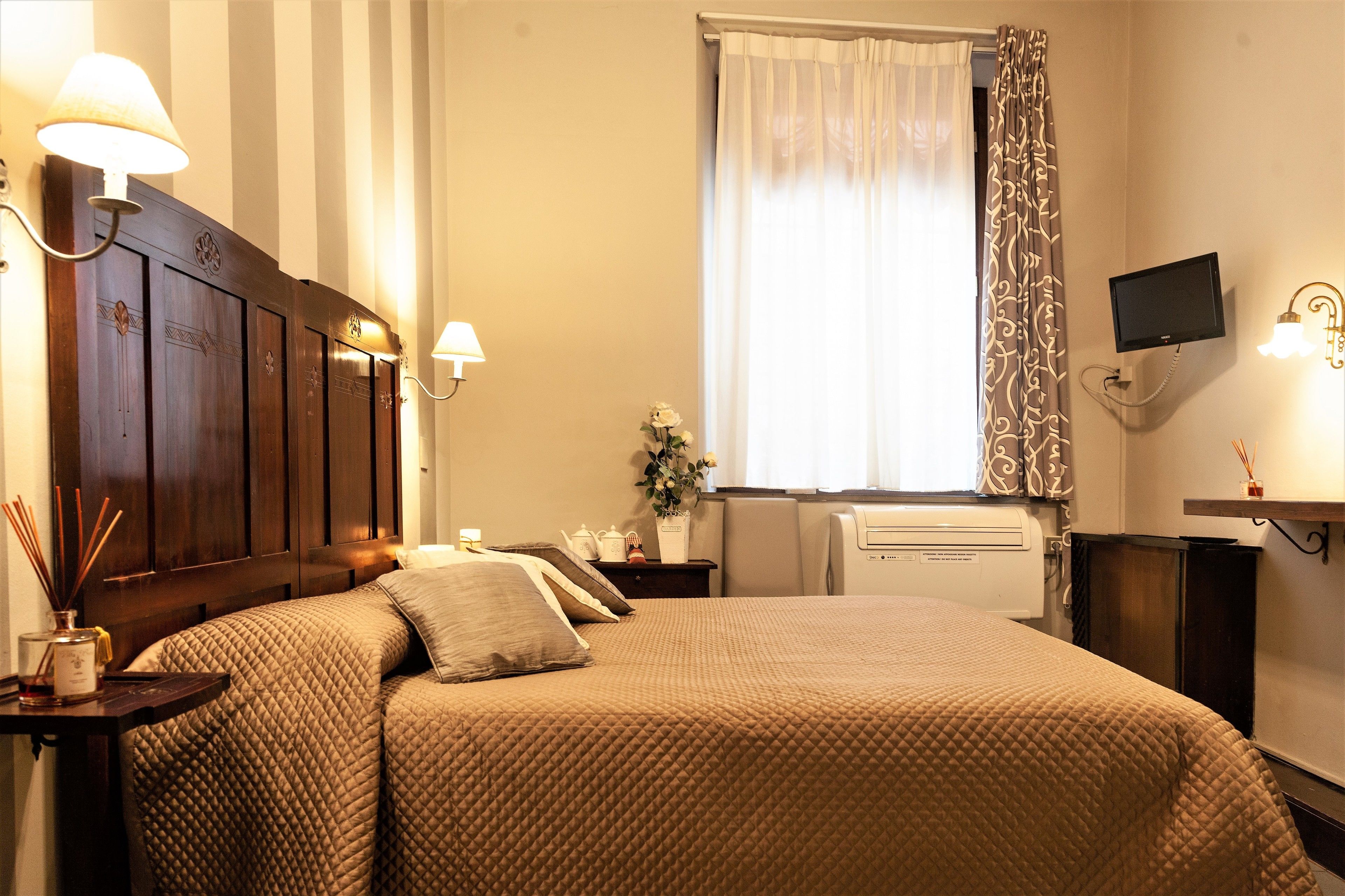 Quadruple Room, 1 Double Bed, Ground Floor | Blackout drapes, bed sheets