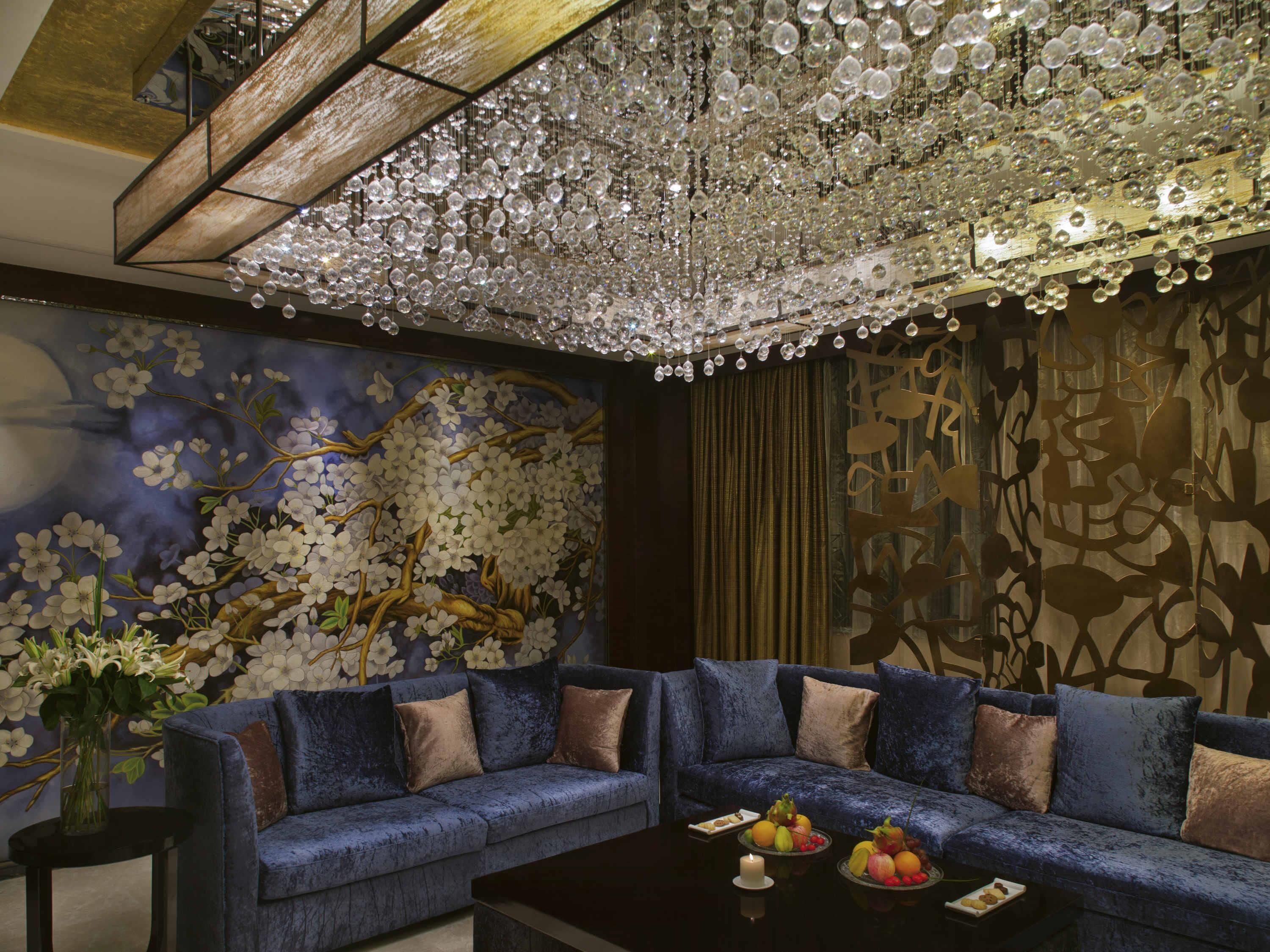 Presidential Suite, Accessible | Premium bedding, down comforters, pillowtop beds, minibar