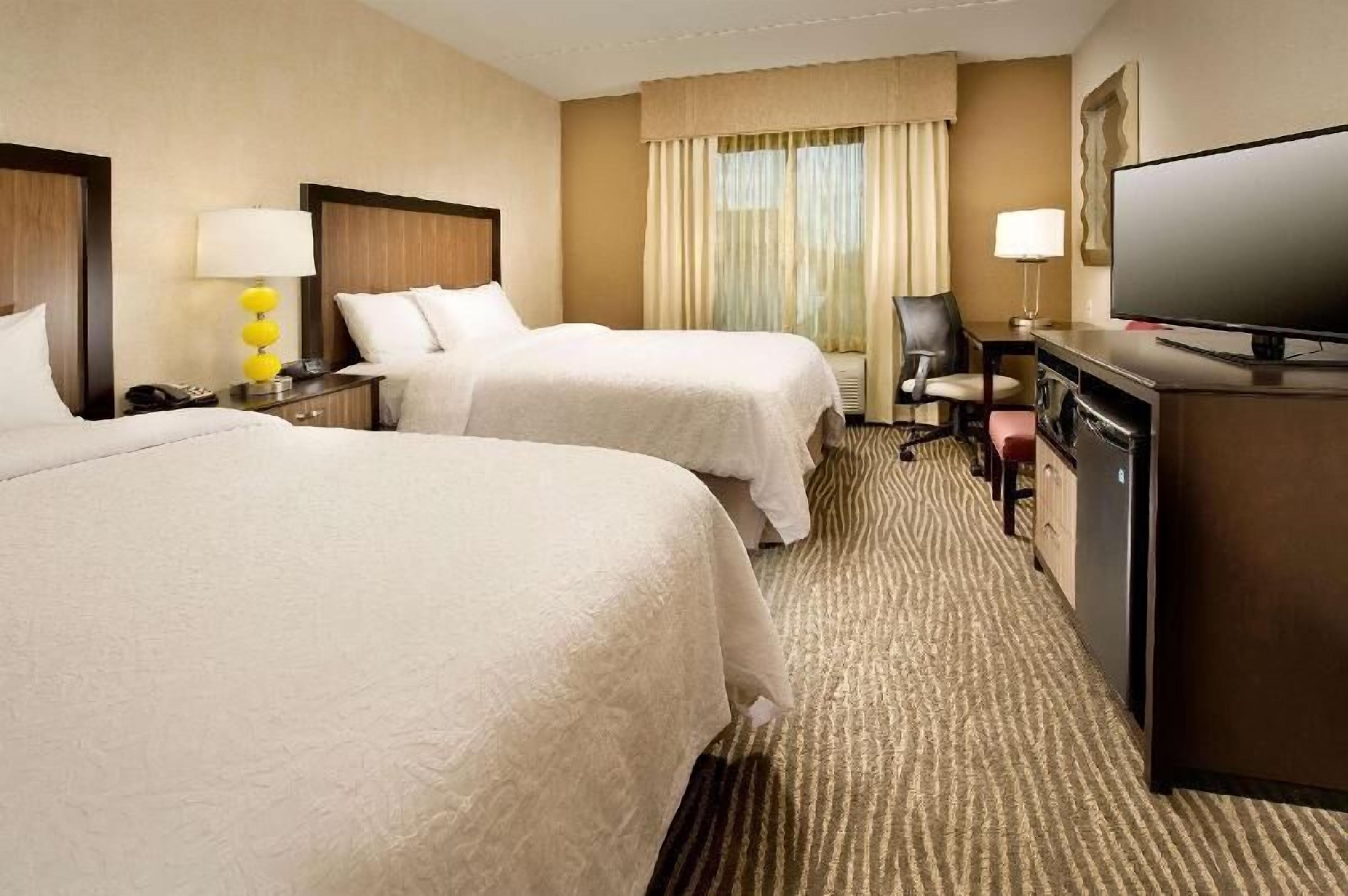 Desk, blackout drapes, iron/ironing board, free WiFi